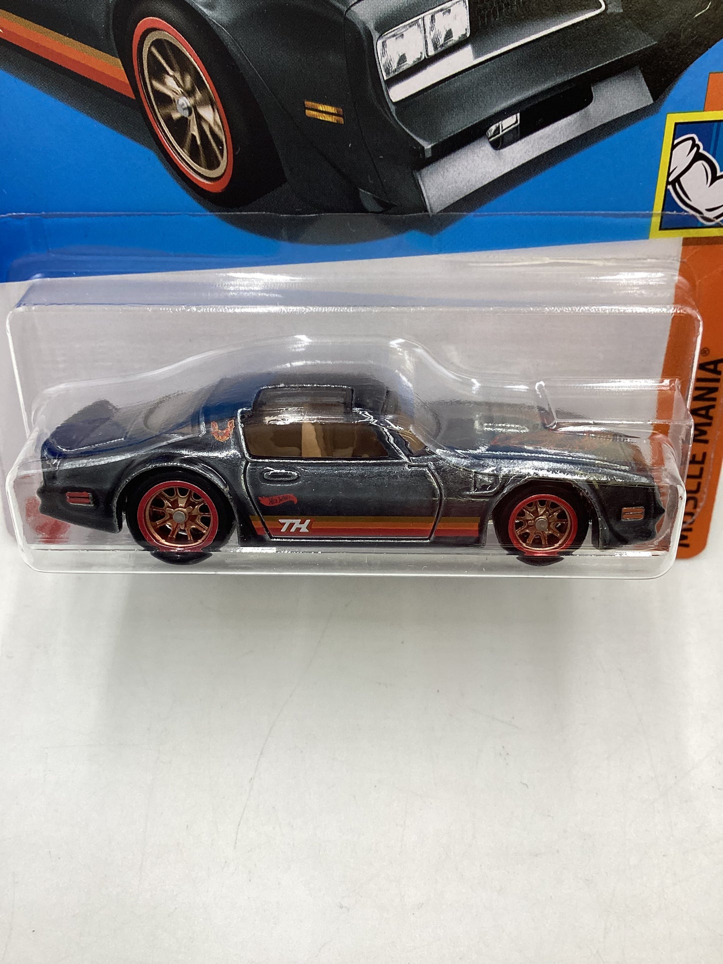 2024 Hot Wheels Super Treasure Hunt #206 L case 77 Pontiac Firebird T/A with protector