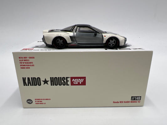Mini GT x Kaido House #148 CHASE Honda NSX Kaido Works V2 White