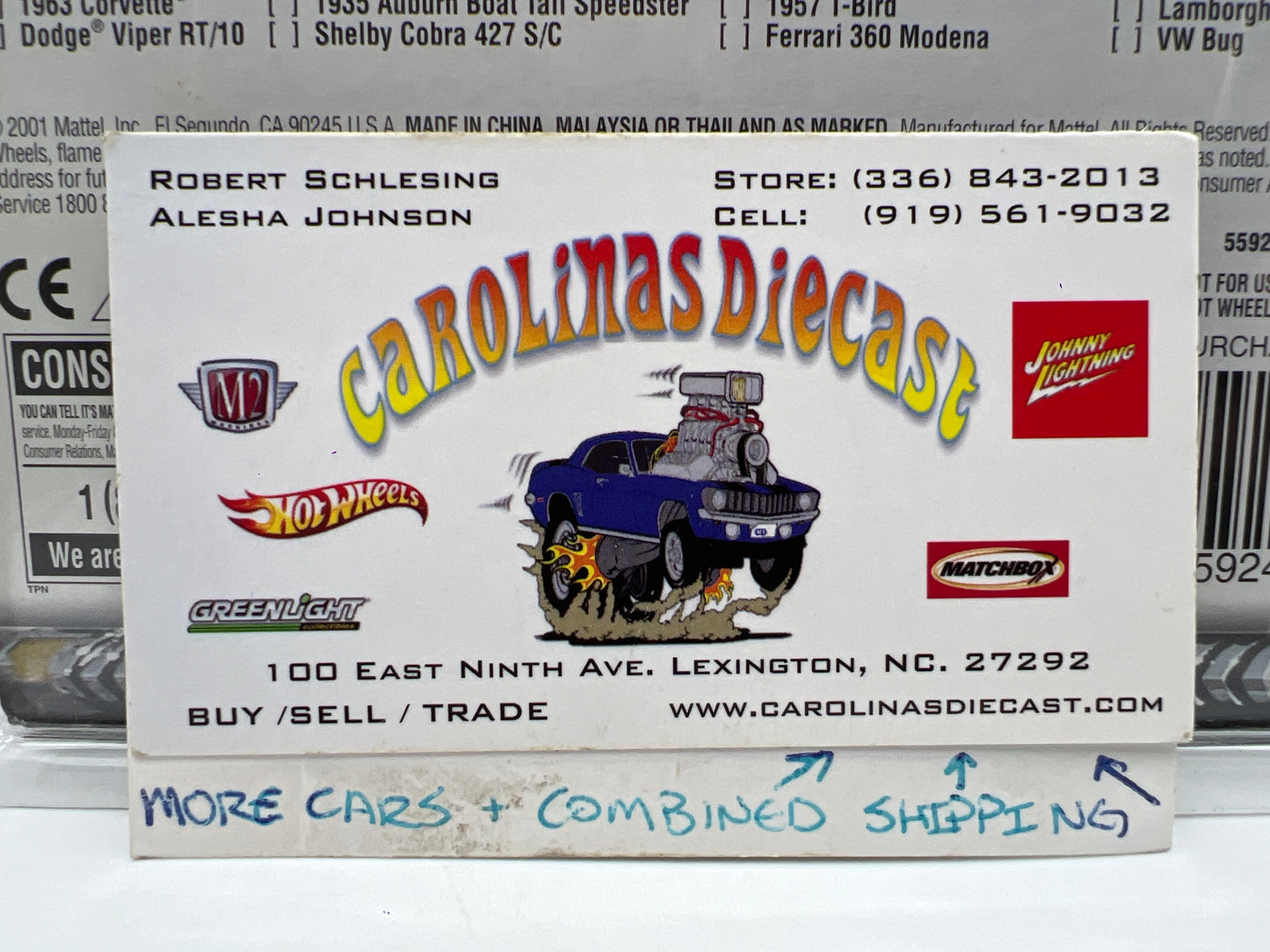 2002 Hot Wheels Auto Milestones 32 Ford Black/White SR