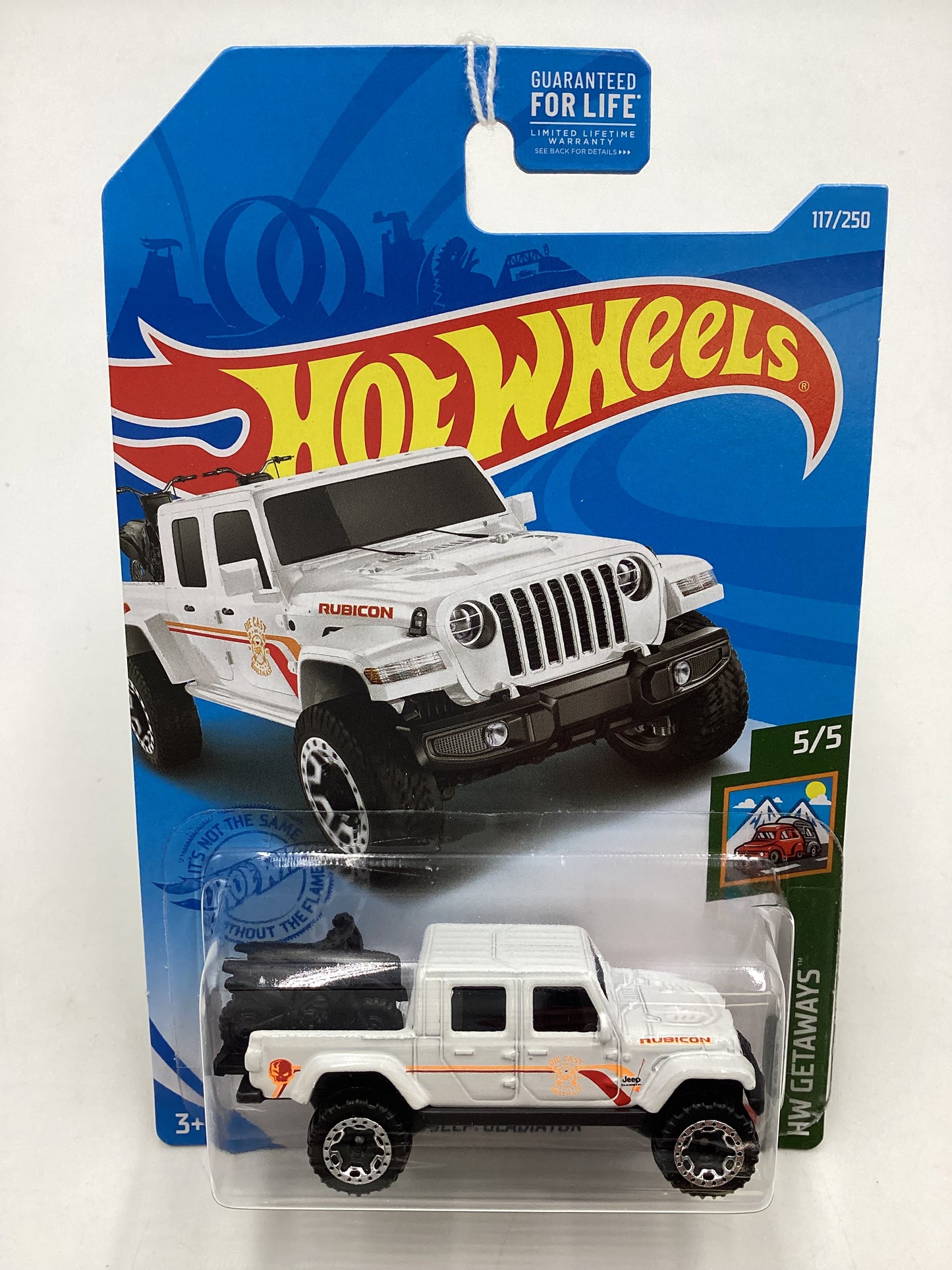 2021 Hot wheels #117 20 Jeep Gladiator White dollar general exclusive 152B