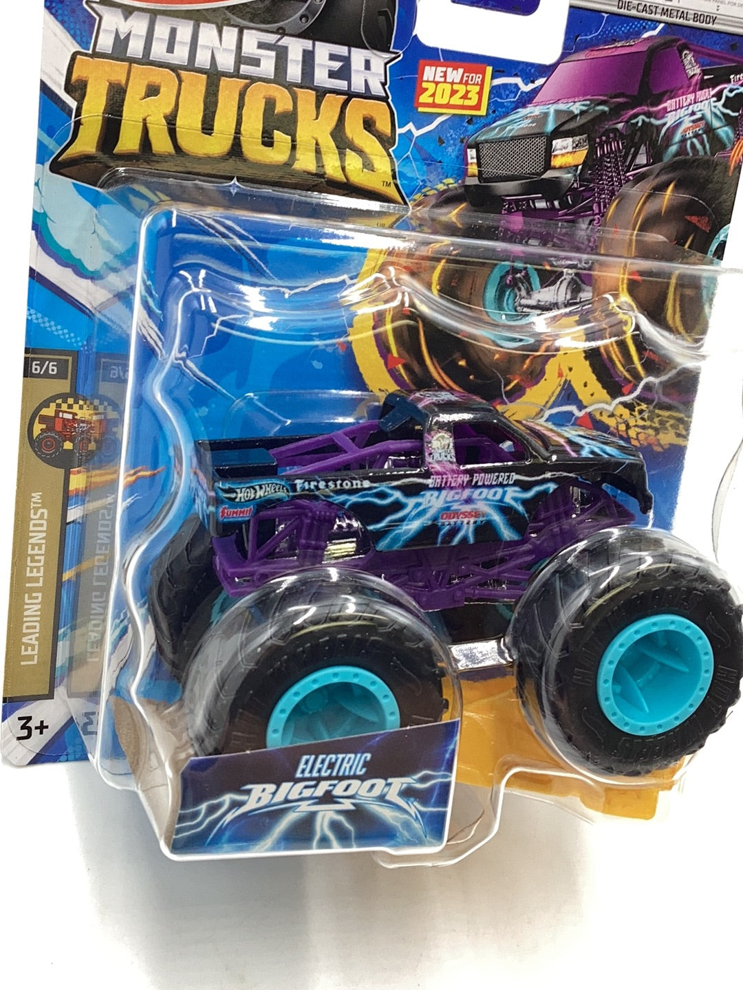 2023 Hot wheels monster Trucks Electric Bigfoot 133D