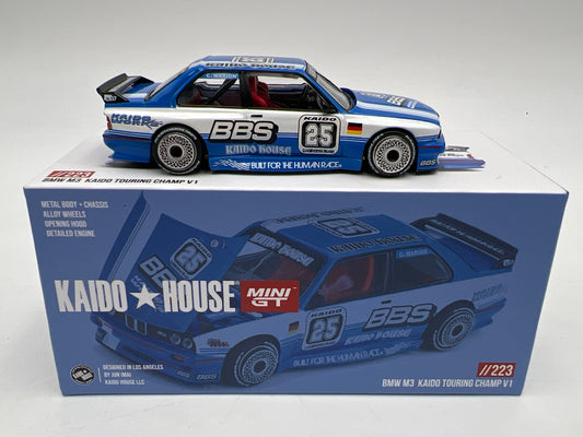 Mini GT Kaido House #223 BMW M3 Kaido Touring Champ V1
