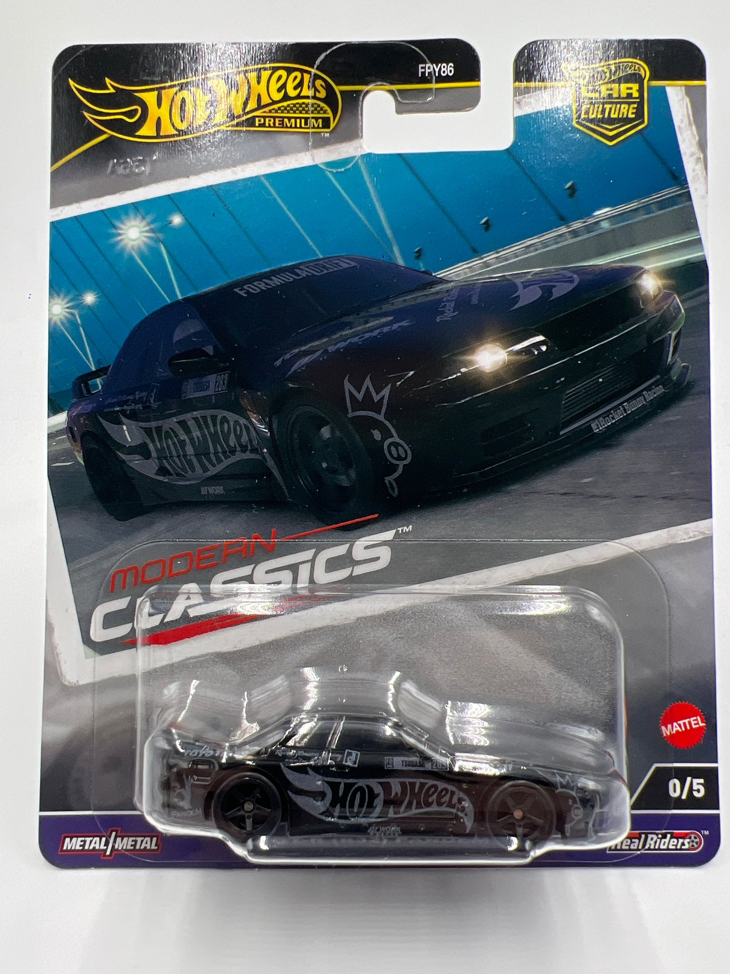 2024 HW Gold Label Premium Modern Classics #0/5 CHASE Nissan Skyline GT-R R32 Pandem Black W/Protector