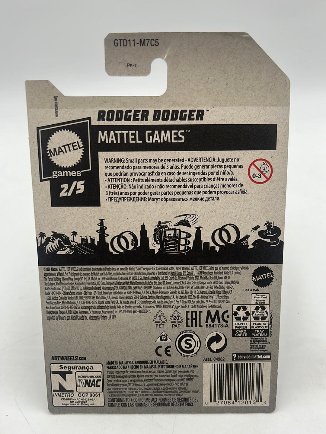 2021 Hot Wheels Super Treasure Hunt Rodger Dodger “You Got It”