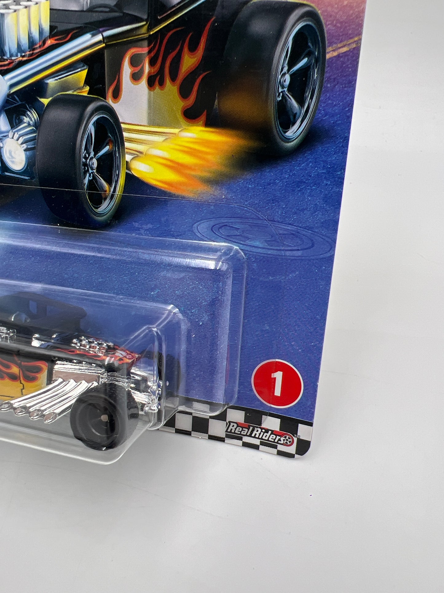 Hot Wheels Premium Boulevard #1 Bone Shaker Black W/Protector