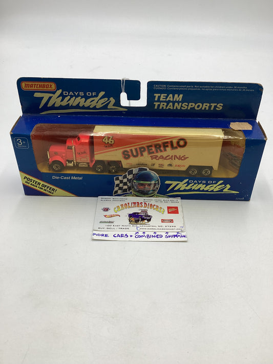 Matchbox Days of Thunder #32560 Team Transports Superflo Racing SR