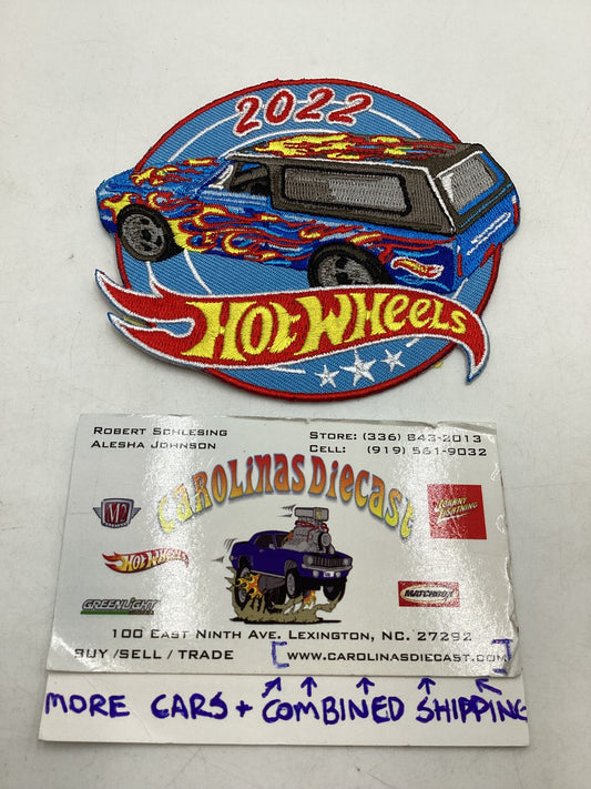 Hot wheels 2022 22nd Nationals Charlotte NC 70 2wd Chevy Blazer Patch