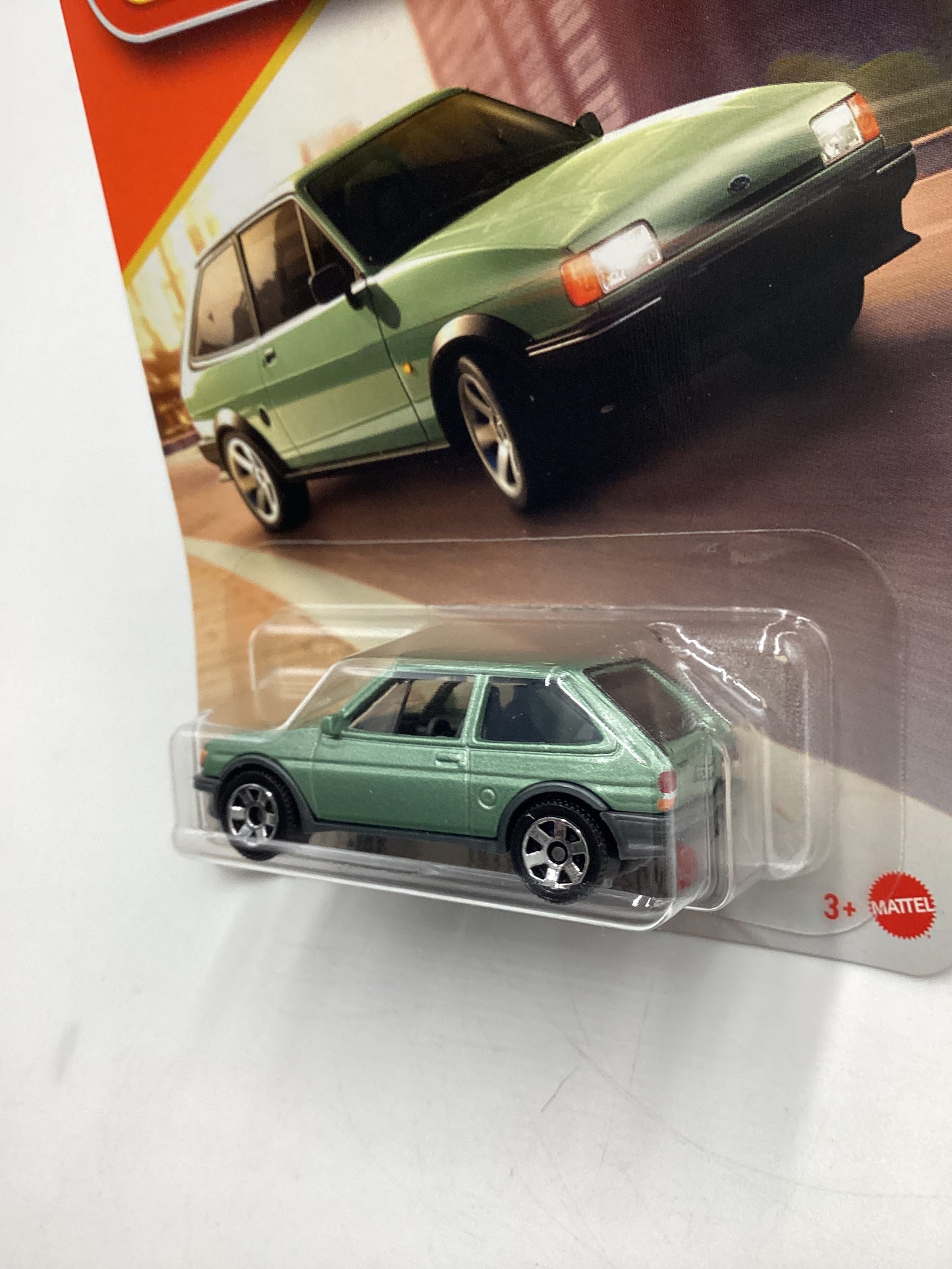 Matchbox 1983 Ford Fiesta MK 2 Miniature Car - Green (84/125 Series)