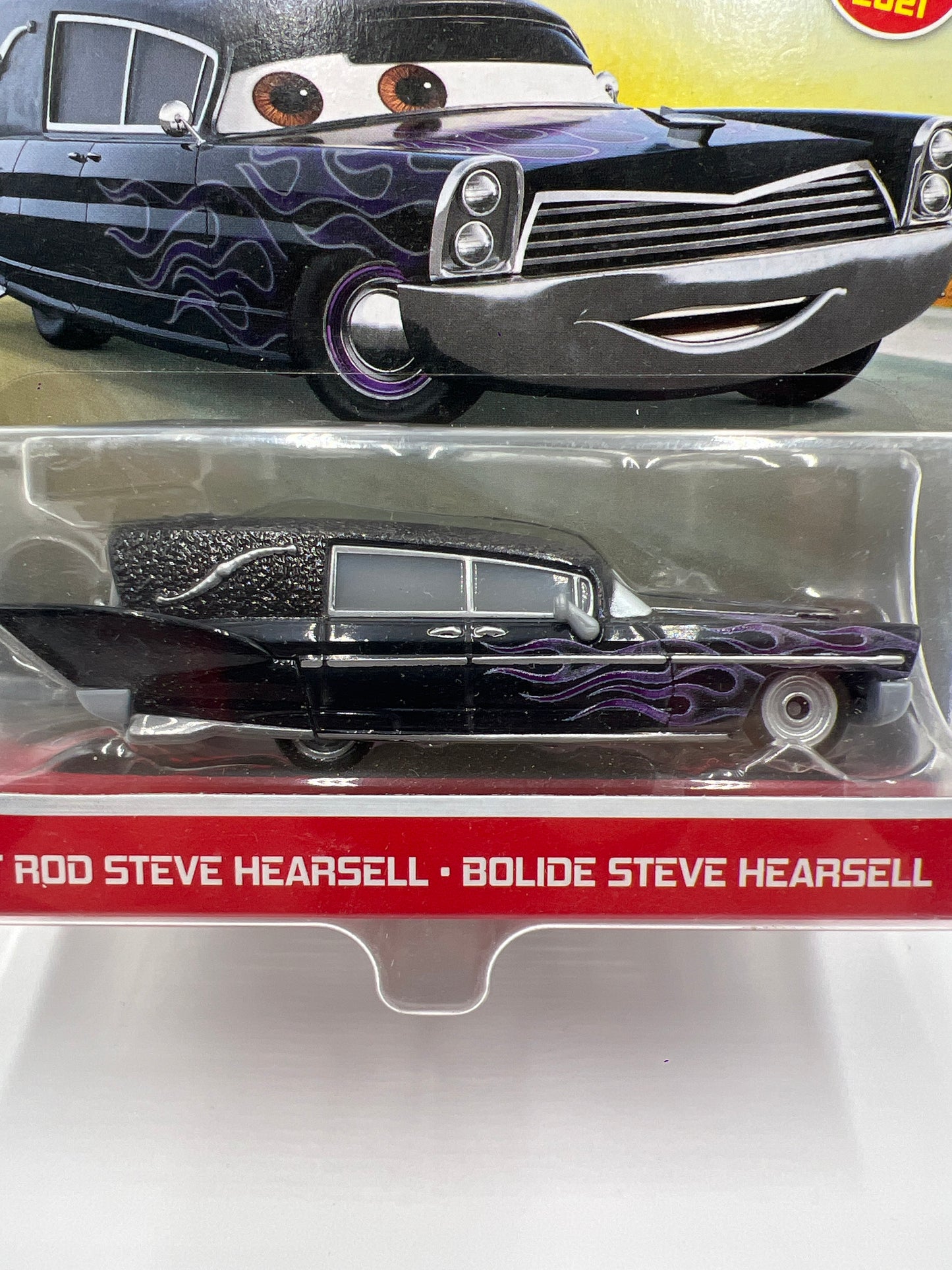 Disney Pixar Cars Hot Rod Steve Hearsell Black