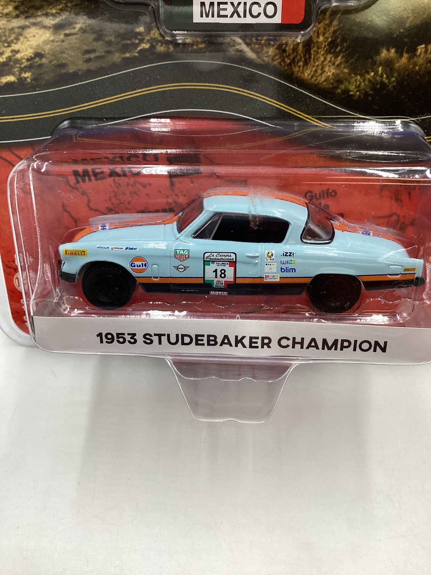 Greenlight La Carrera Panamericana #18 Gulf Studebaker Champion