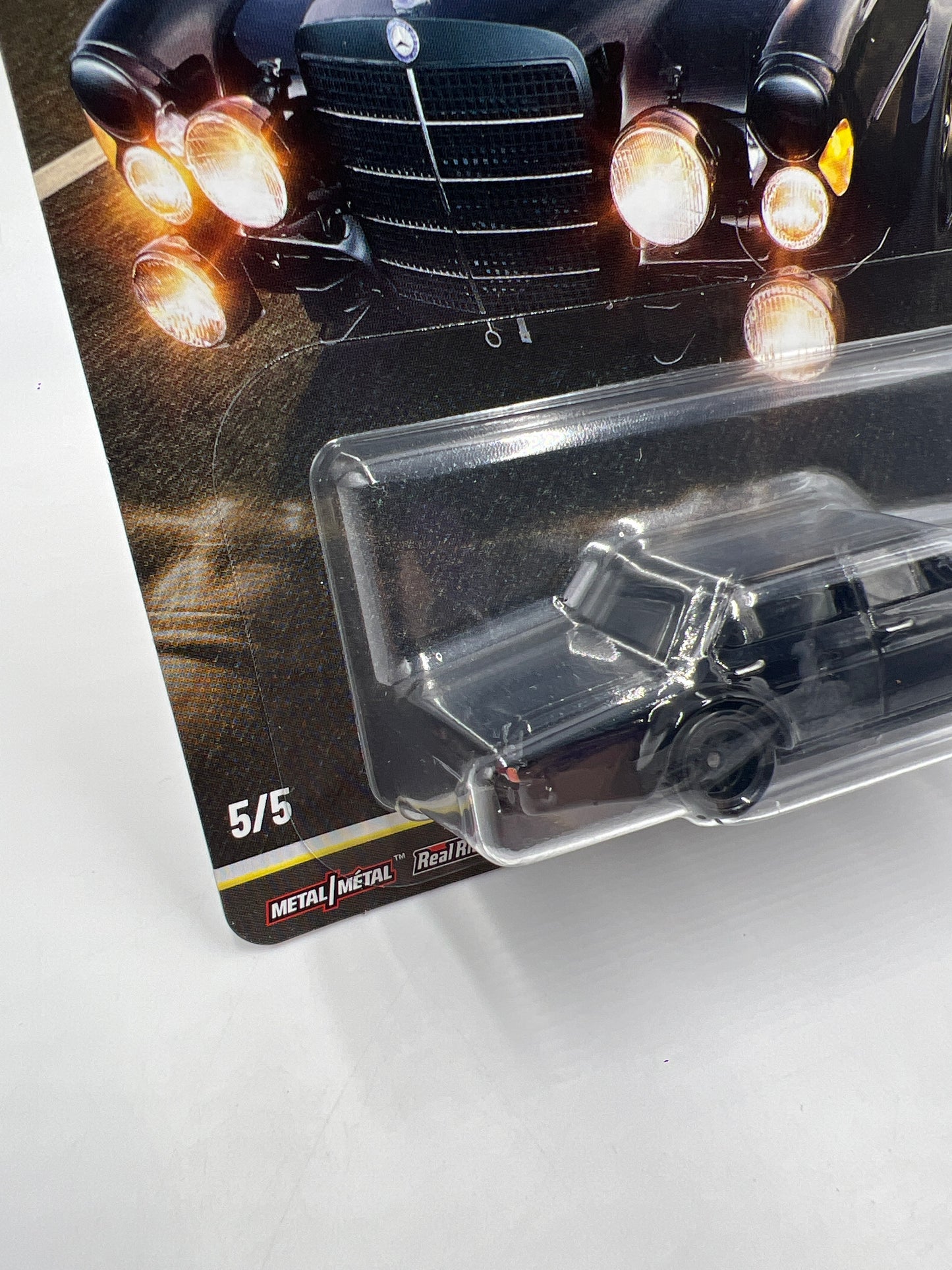 2026 Hot Wheels Premium Thrill Climbers #5 Mercedes-Benz 300 SEL 6.8 AMG Black 257E