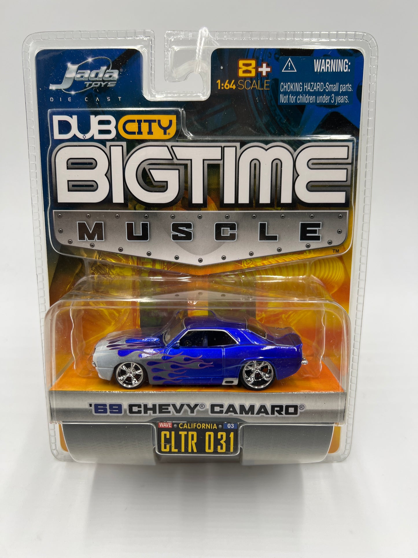 Jada Dub City Big Time Muscle #31 69 Chevy Camaro Blue 184D
