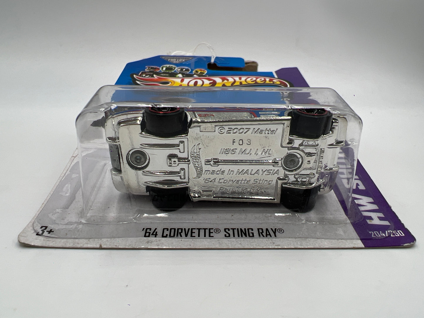 2013 Hot Wheels Walmart Zamac 8 #204 64 Corvette Stingray 146D