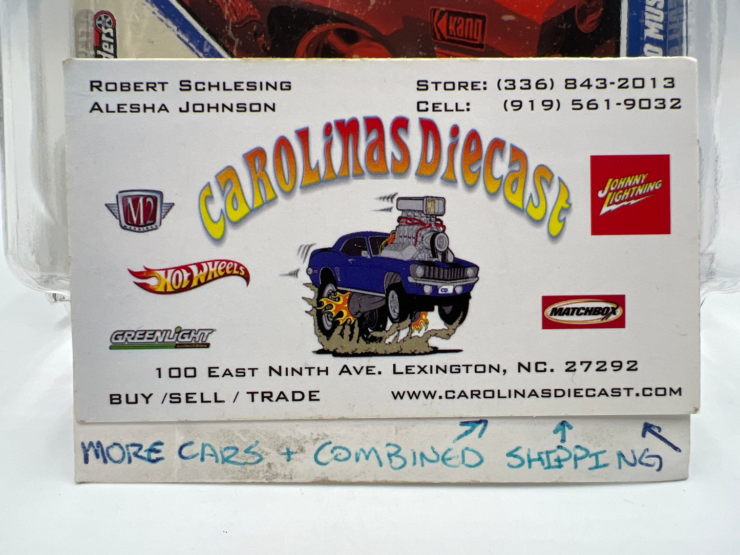 Hot Wheels Premium Vintage Racing #9 George Follmers 70 Mustang Boss 302 Yellow W/Protector