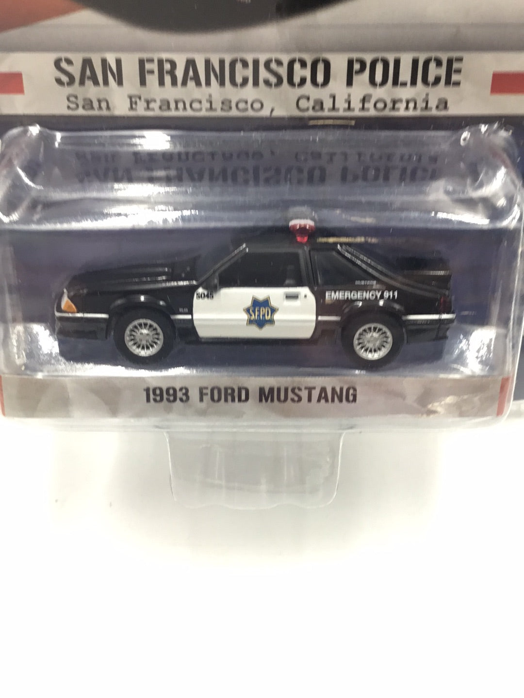Greenlight Hot Pursuit series 12 San Francisco Police 1993 Ford Mustang