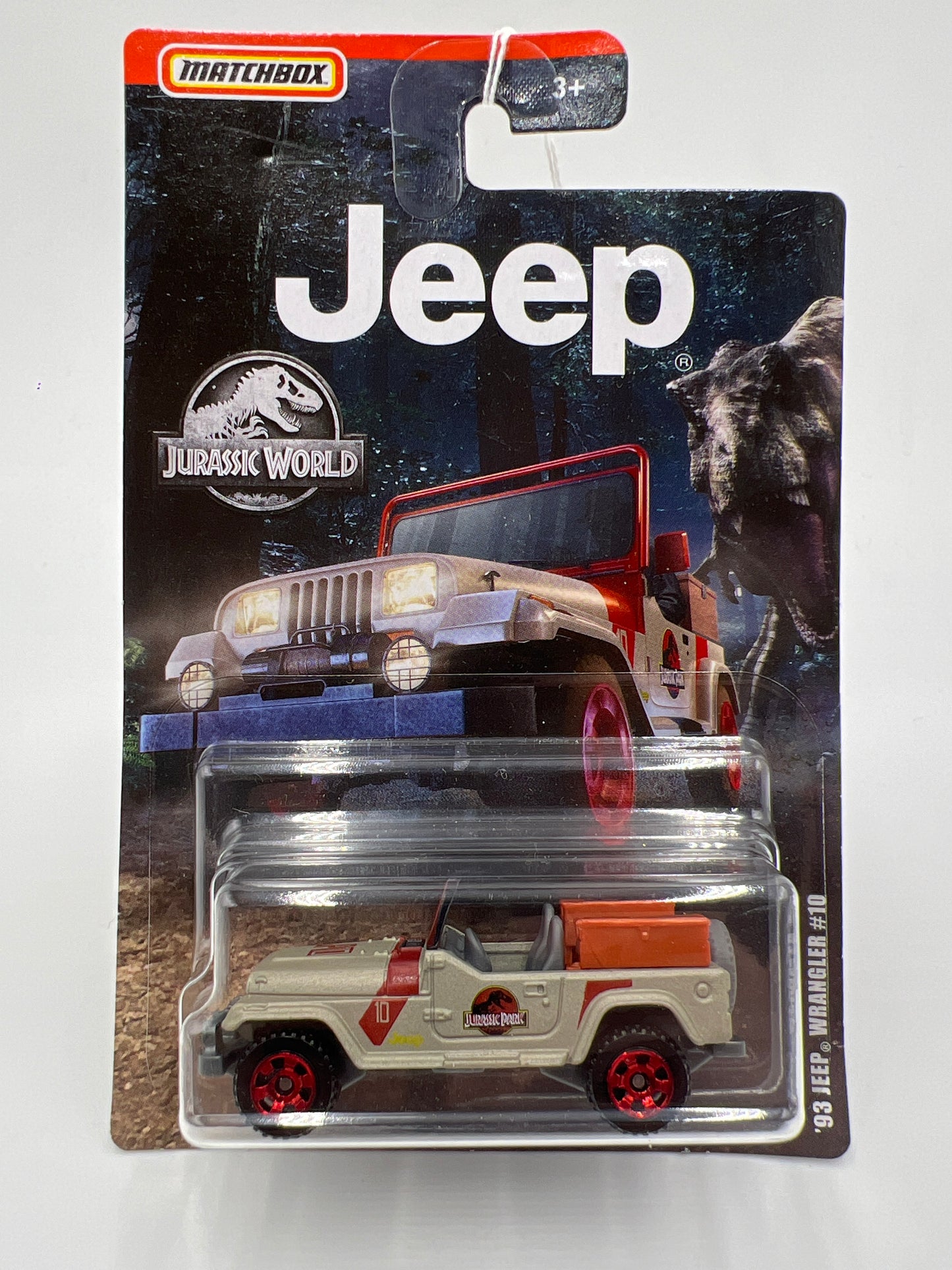 Matchbox Jeep Series 93 Jeep Wrangler #10 Jurassic World 159C