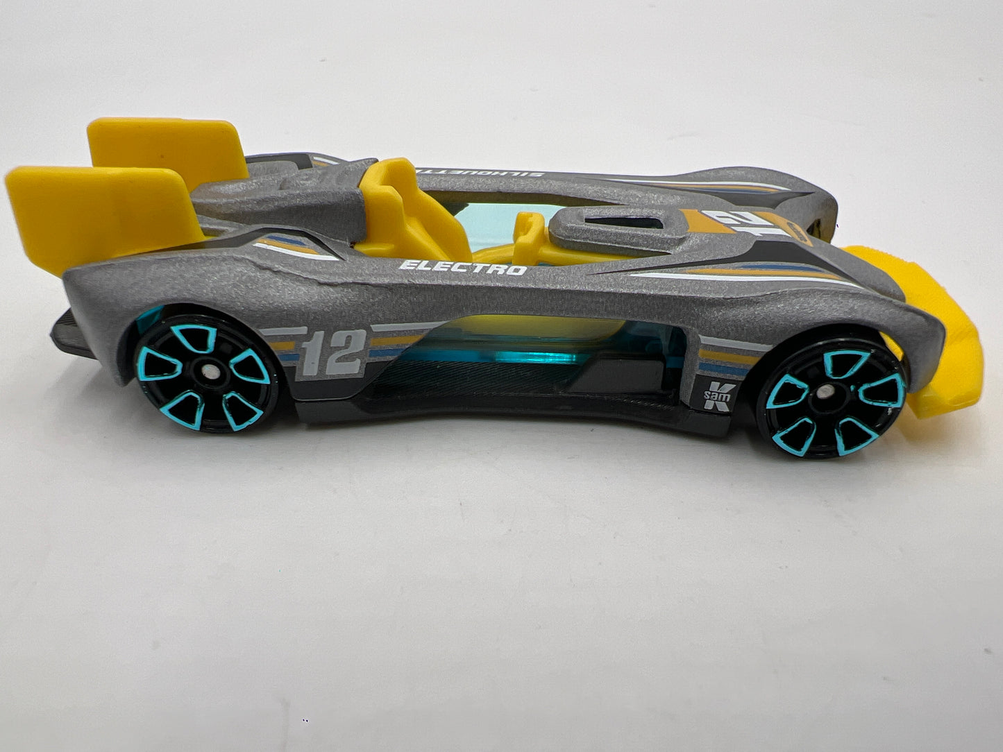 2021 Hot Wheels Mystery Models Series 2 #12 Electro Silhouette Gray