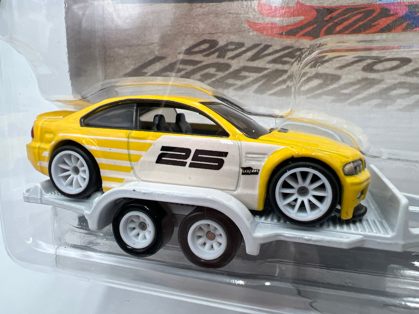 2025 Hot Wheels Team Transport Legends Tour Walmart Exclusive BMW M3 & HW Rally Hauler 279F