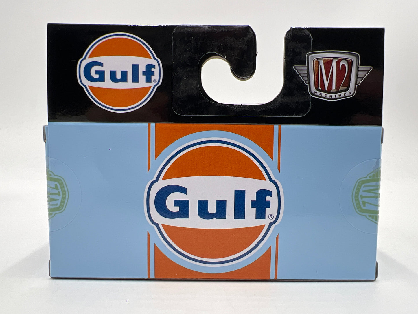M2 Machines Walmart Exclusive Gulf Set 1973 Chevrolet Cheyenne 10 Gulf Blue WMTS19