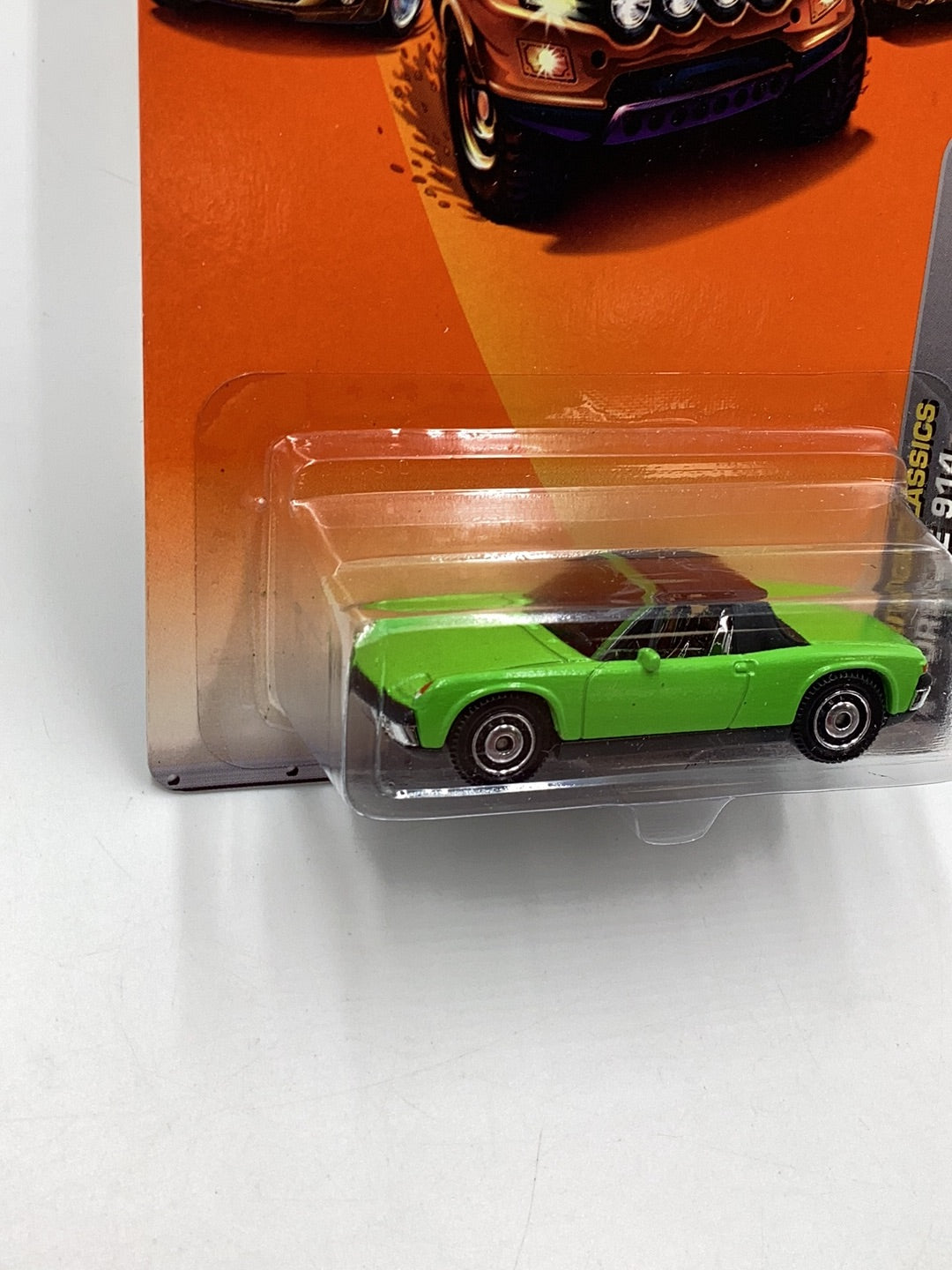 2010 Matchbox #16 71 Porsche 914 Lt green 215A