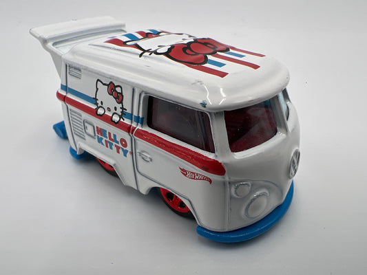 Hot Wheels 1/64 Hello Kitty Kool Kombi White Loose