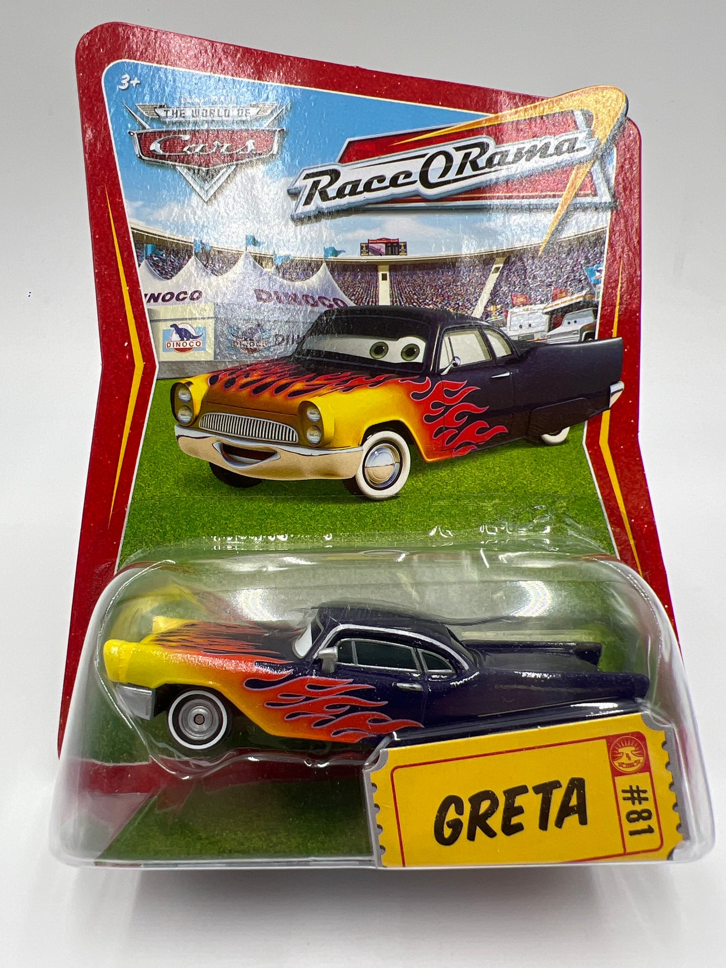 Disney Pixar The World Of Cars Race O Rama #81 Greta 139B