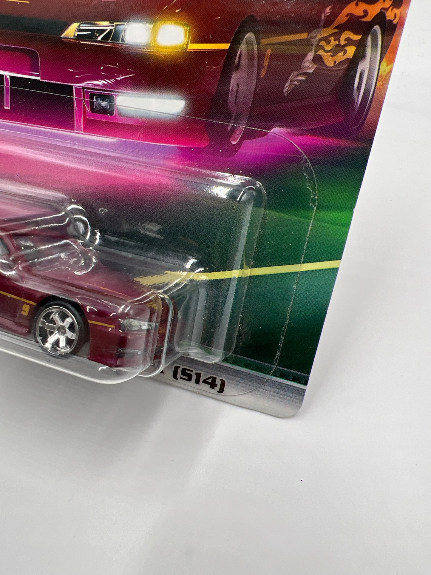 Hot Wheels Fast & Furious Original Fast #1 Nissan 240SX S14 Red W/Protector