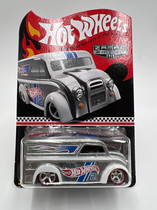 2019 Hot Wheels RLC Zamac Edition #2 Dairy Delivery W/Protector