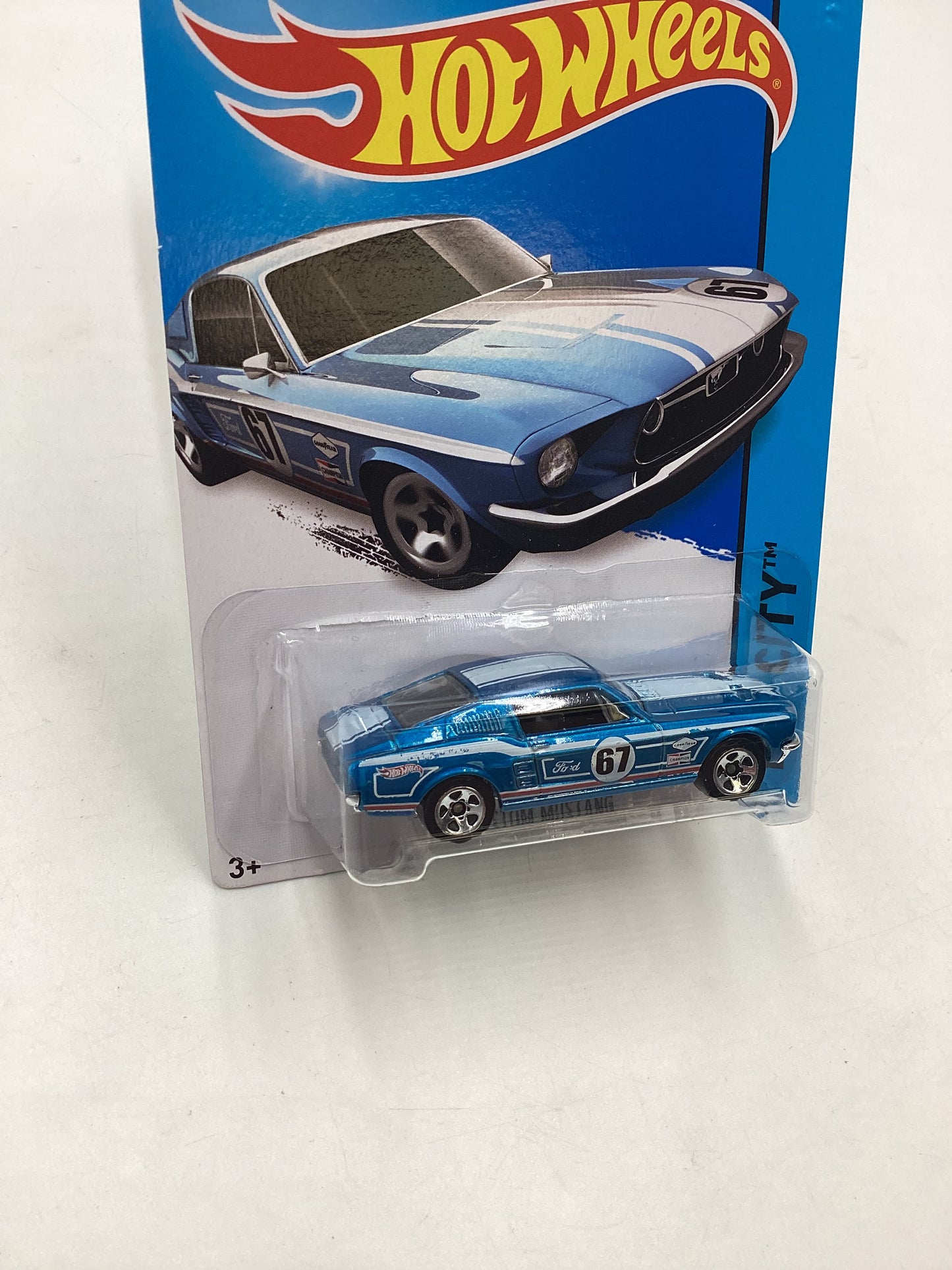 2014 HW City #98 67 Custom Mustang Blue 31C