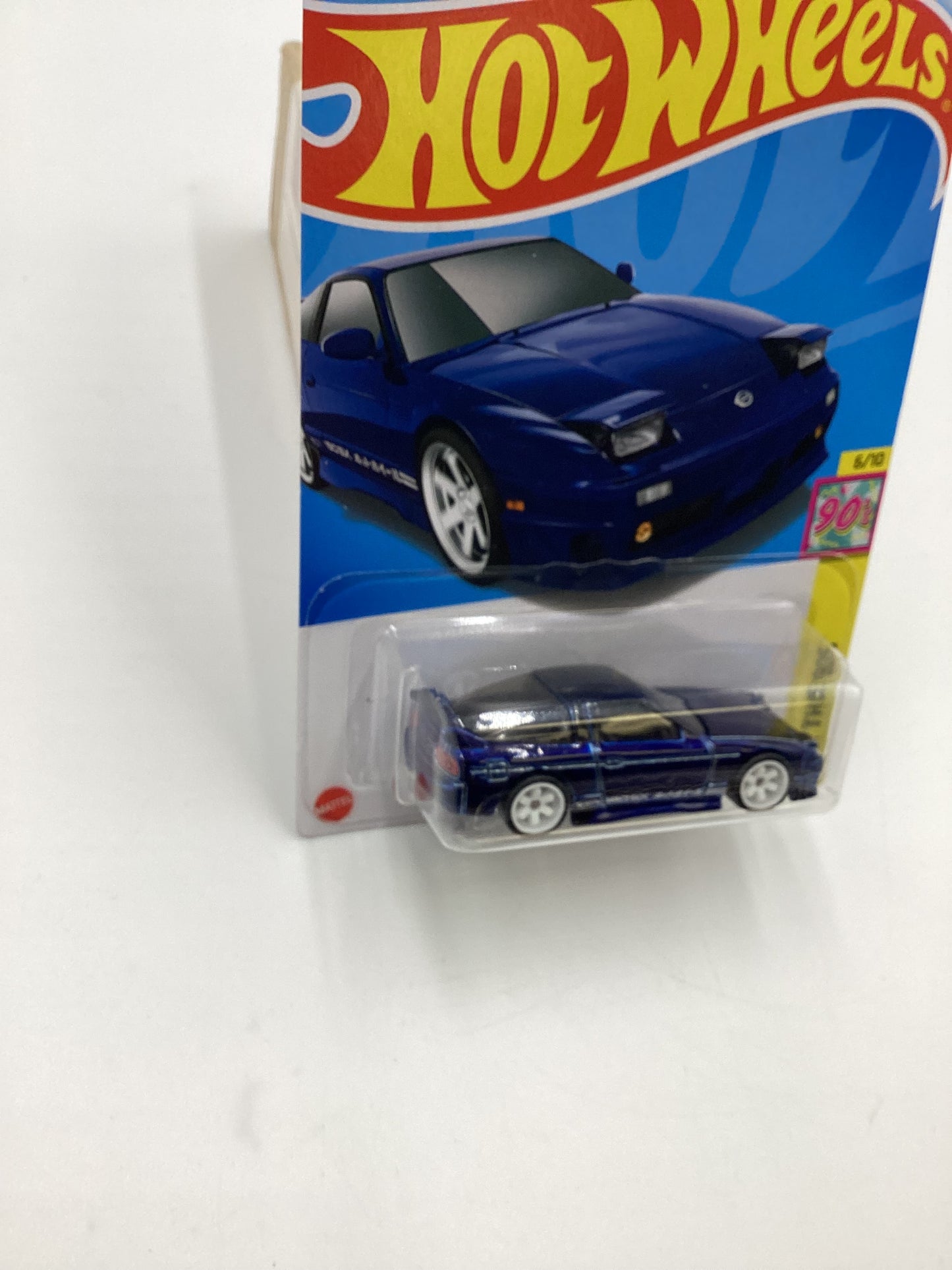 2024 Hot Wheels M Case Super Treasure Hunt #211 96 Nissan 180SX Type X Blue W/Protector