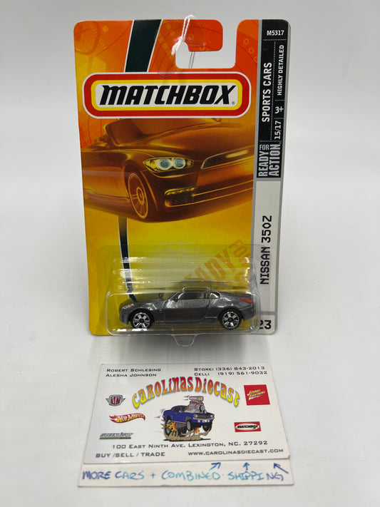 Matchbox Sports Cars #23 Nissan 350Z Gray SR