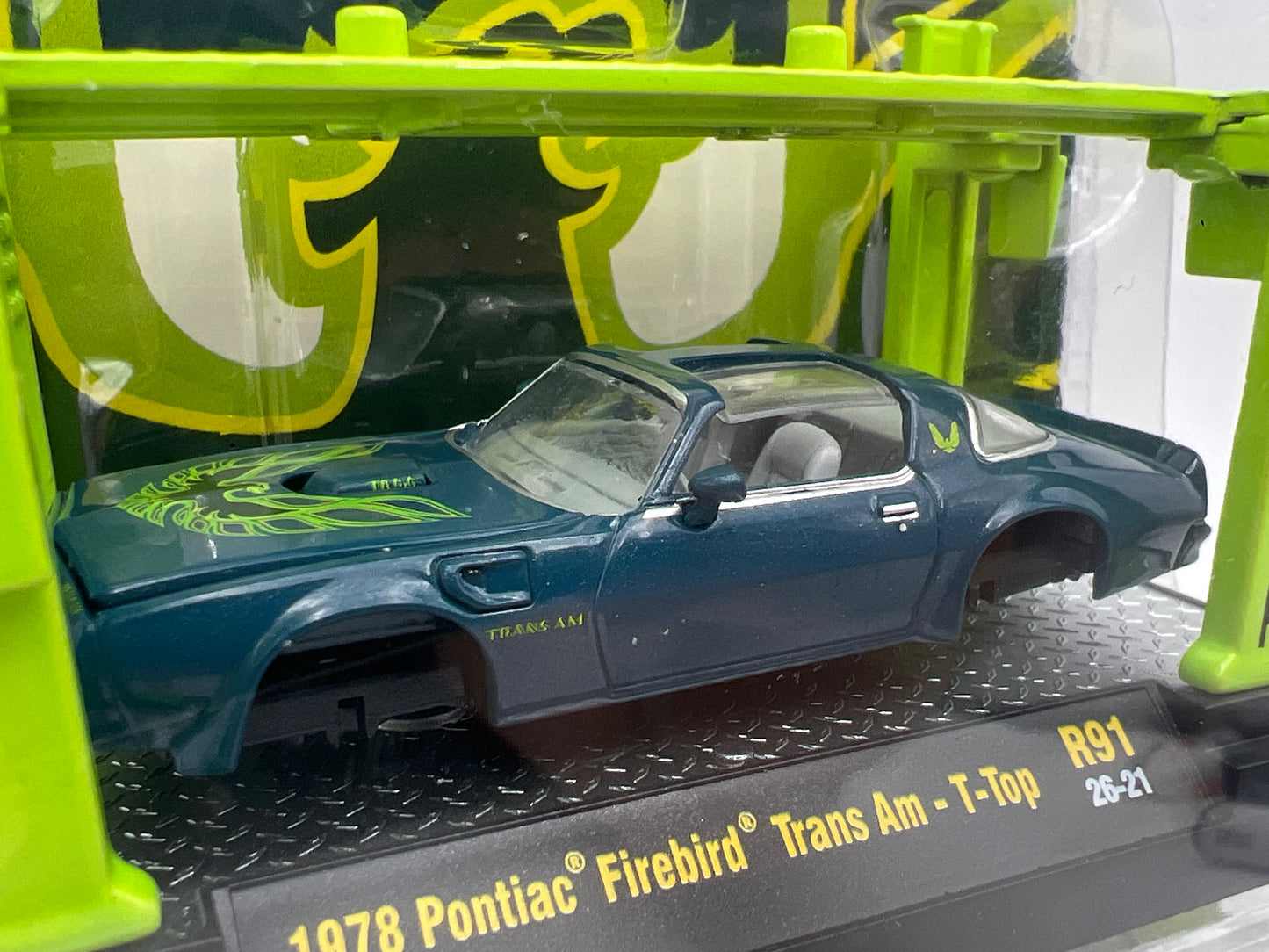 M2 Machines Model Kits R91 1978 Pontiac Firebird Trans Am T-Top Blue