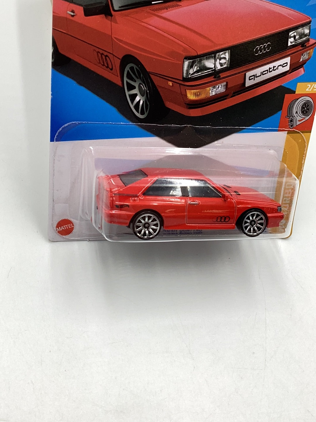 2024 Hot Wheels D case #102 87 Audi Quattro 107F