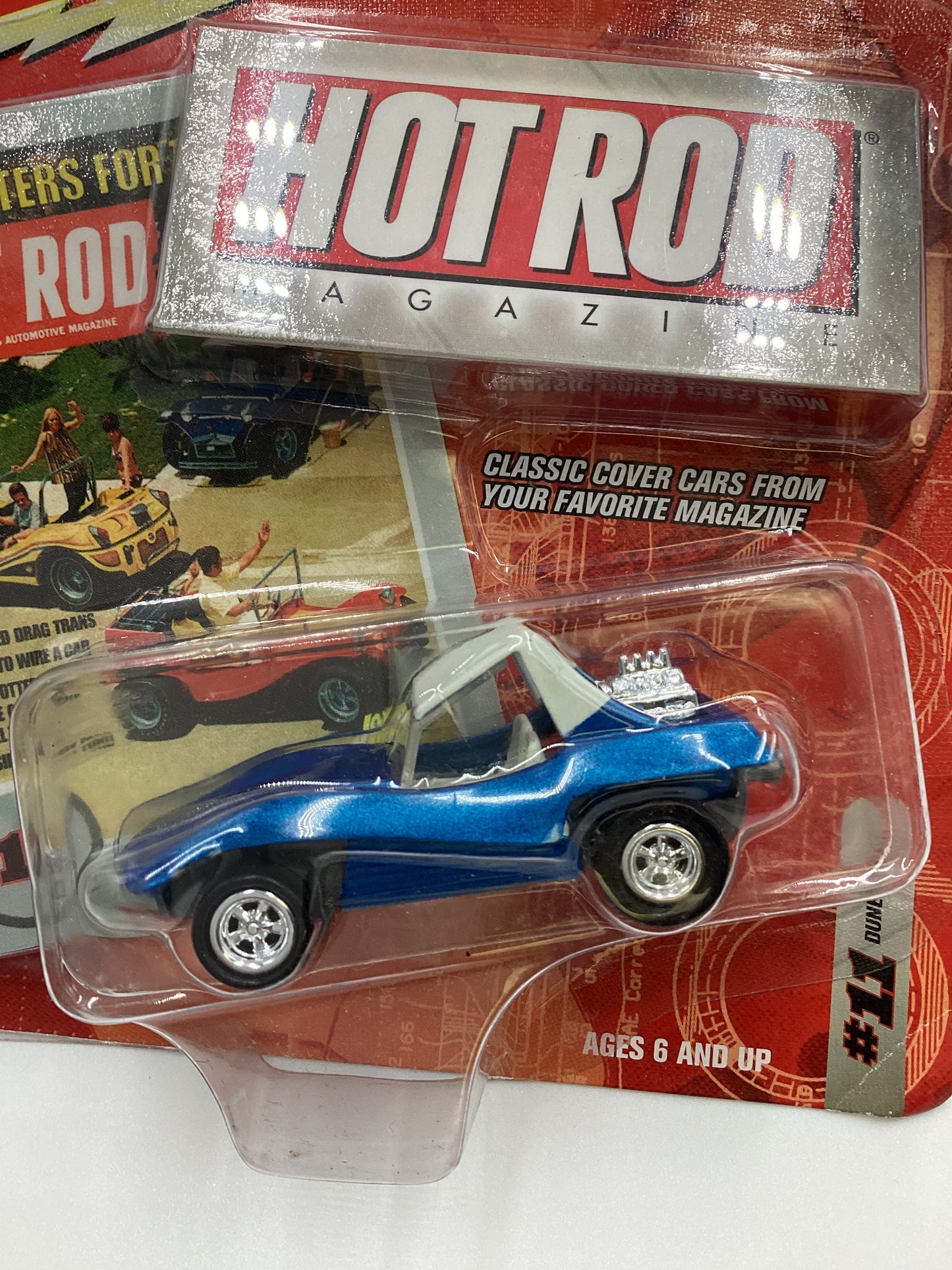 Johnny Lightning Hot Rod Magazine Dune Buggy 218H