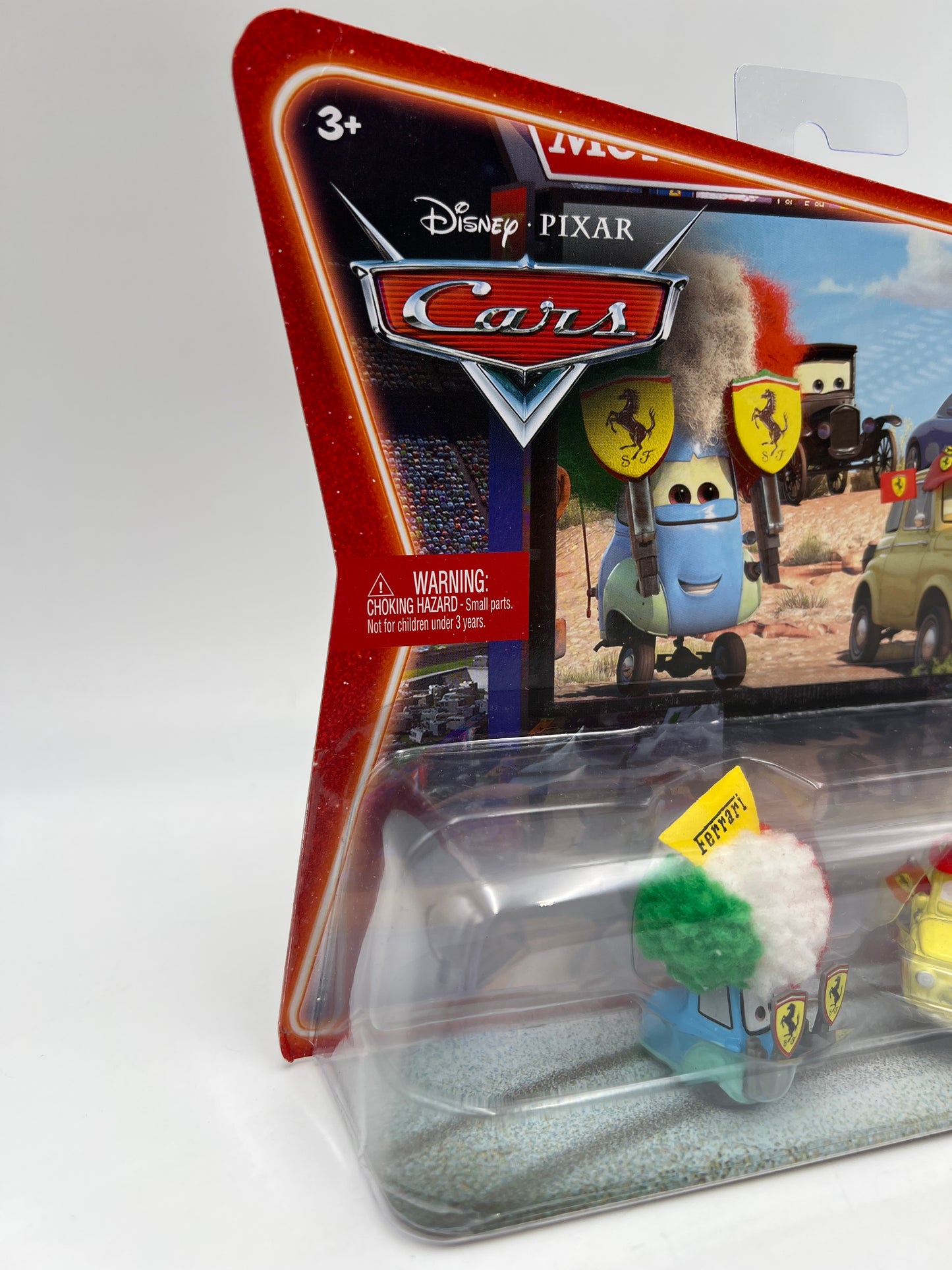 Disney Pixar Cars Supercharged 2 Pack Movie Moments Guido & Luigi Ferrari