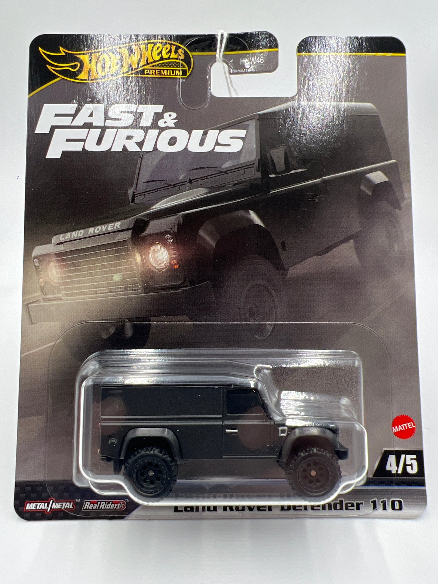 2024 Hot Wheels Gold Label Fast & Furious #4 Land Rover Defender 110 Matte Black 250E