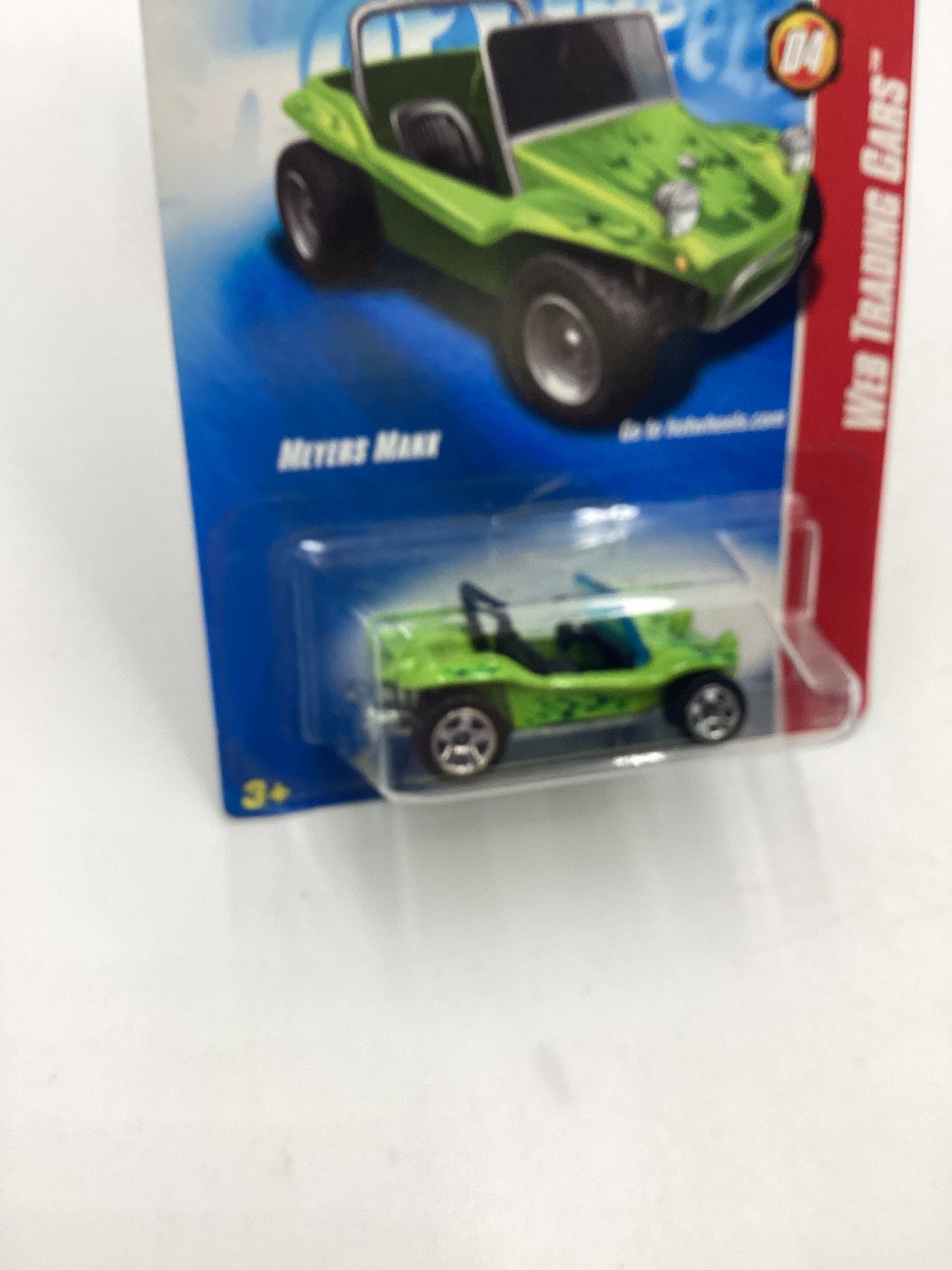 2008 Hot Wheels Web Trading Cars #80 Meyers Manx Light Green