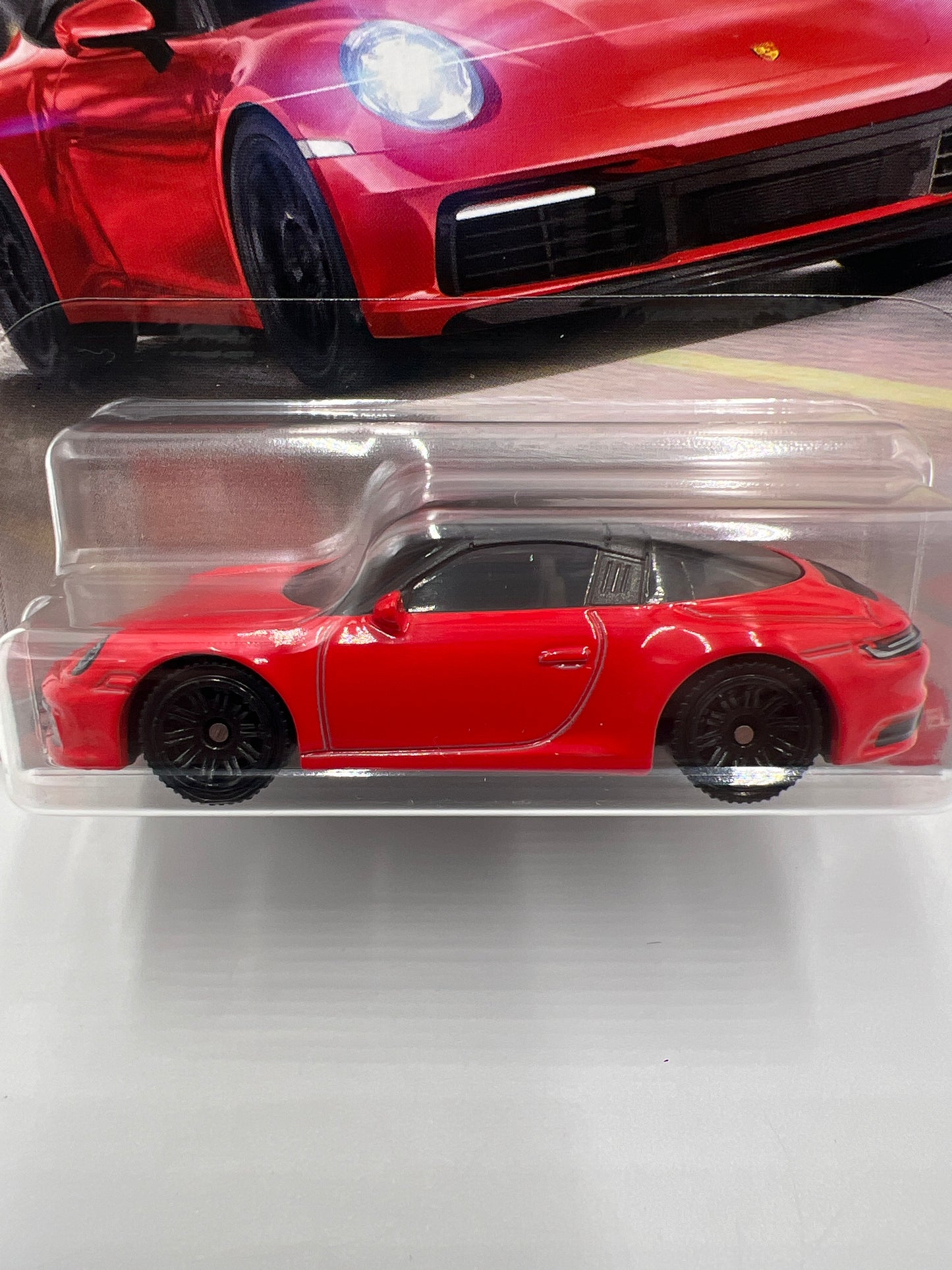 2025 Matchbox #34 Porsche 911 Targa Red 216J
