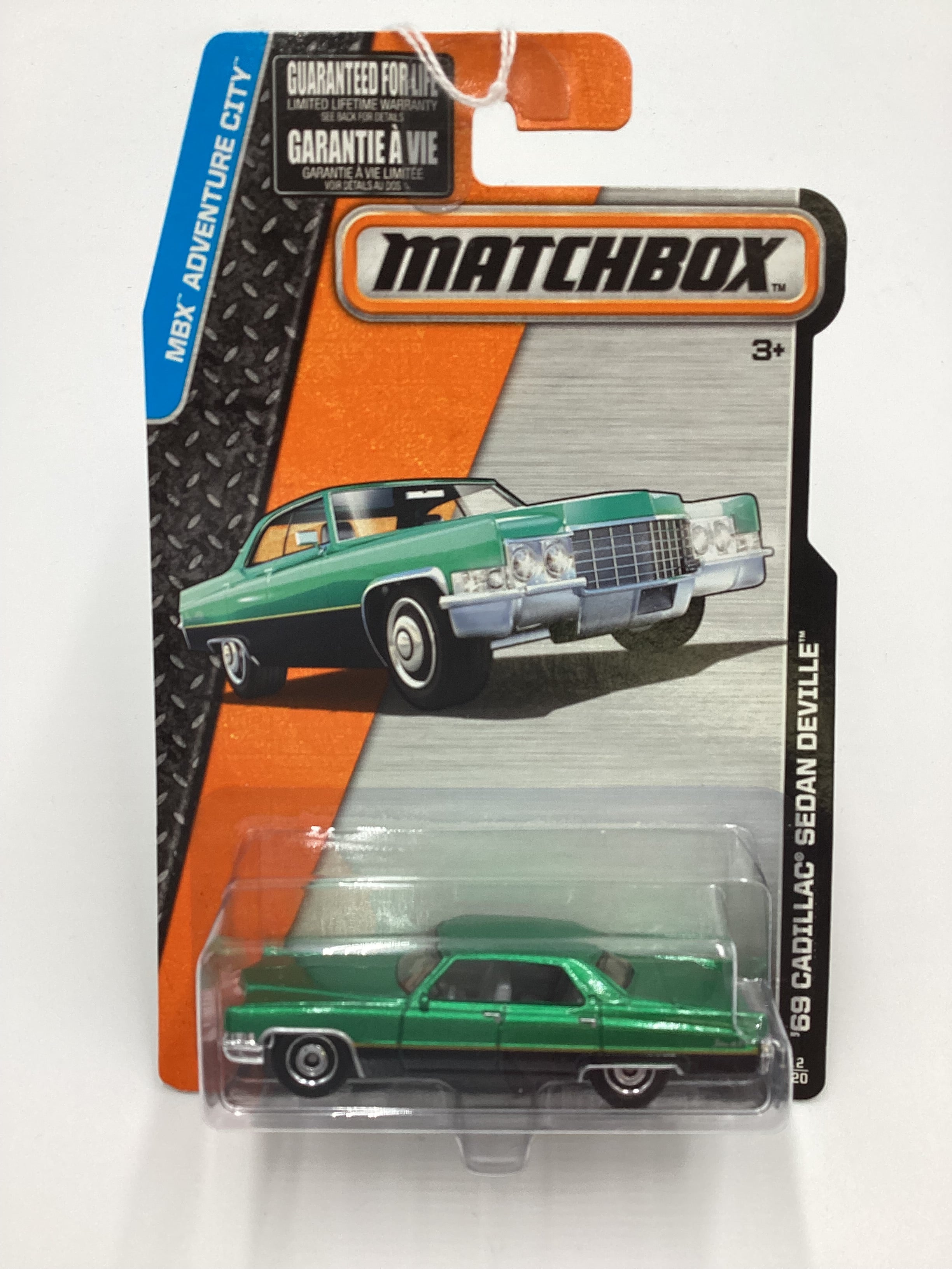 Matchbox #12 69 Cadillac Sedan Deville Green 206D – carolinasdiecast