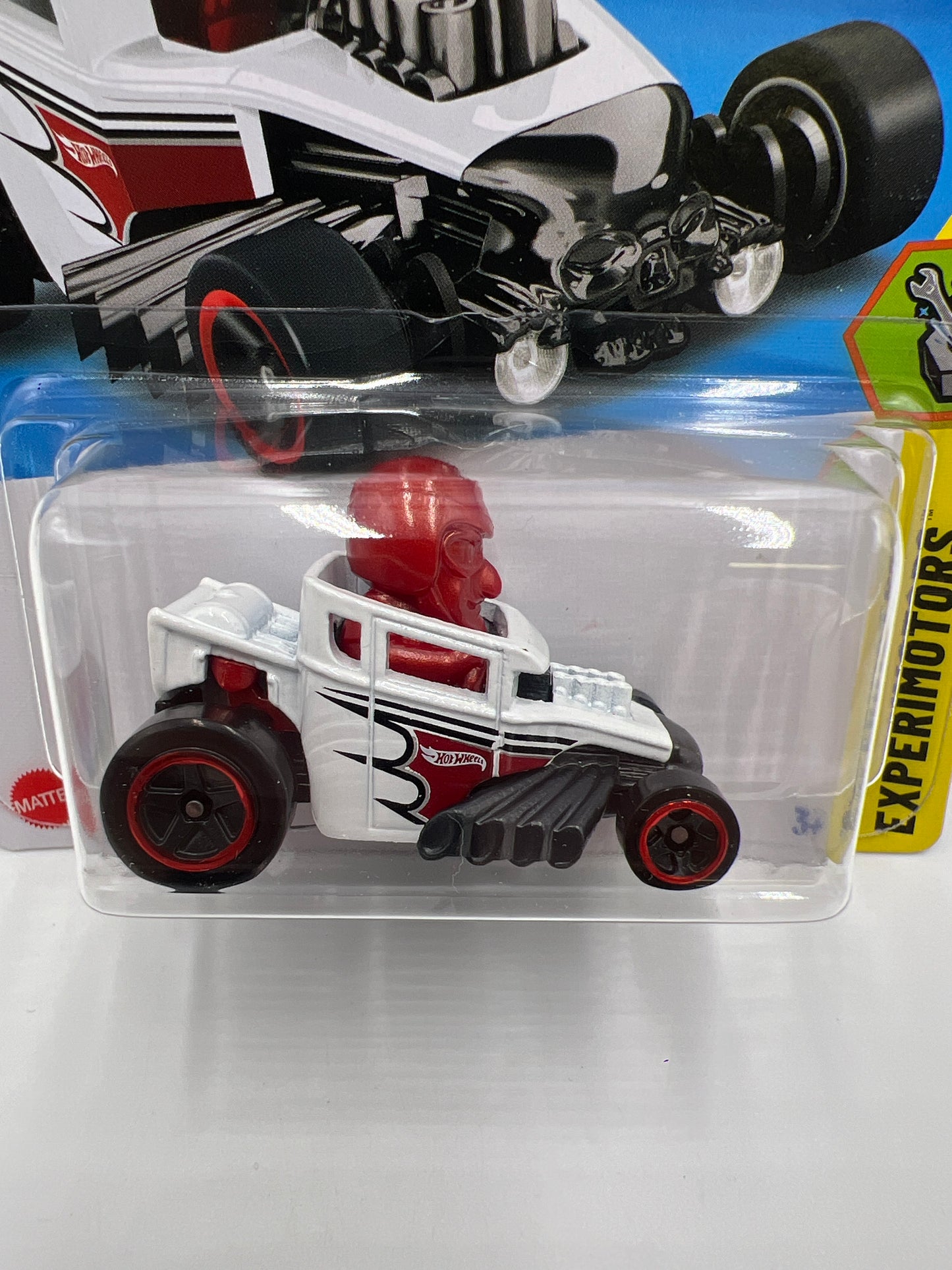 2025 Hot Wheels N Case Experimotors #118 Skull Shaker White