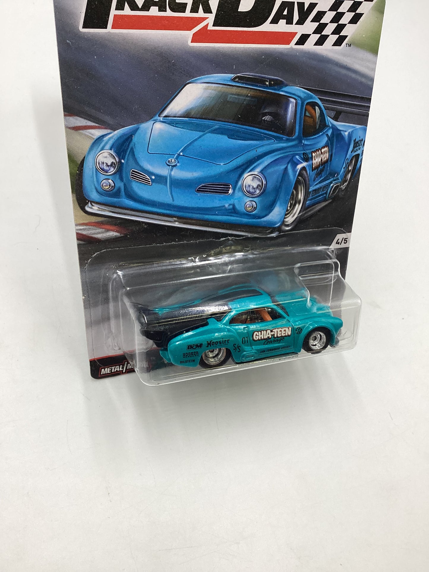 Hot wheels 2016 Track Day #4 Volkswagen Karmann Ghia 244A