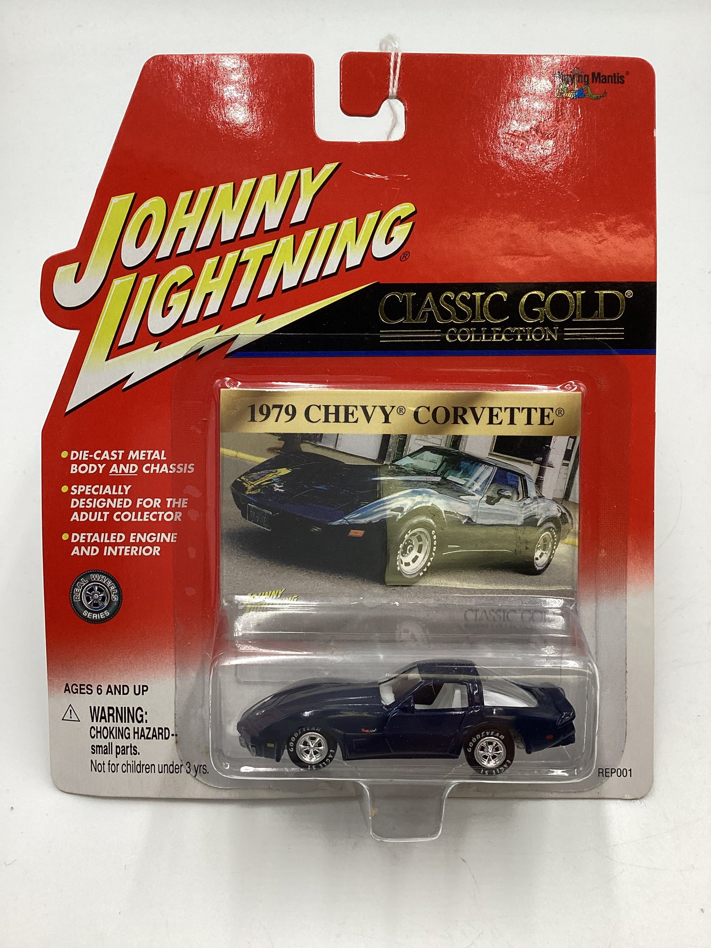 Johnny Lightning Classic Gold Collection 1979 Chevy Corvette Dark Blue 185B