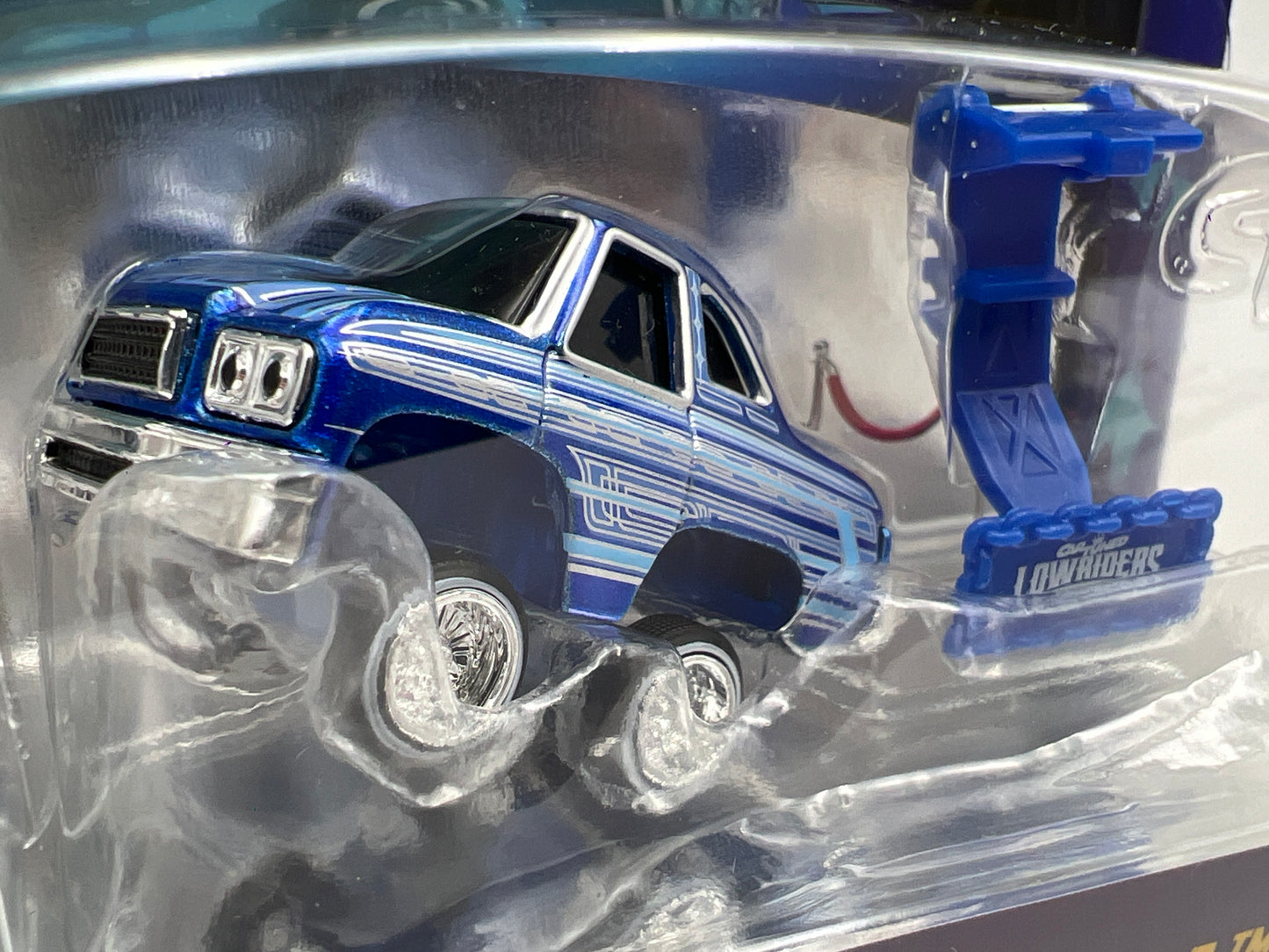 MGA Car Tuned Series 3 Show Glow Lowriders #1 75 Chevy Impala Blue