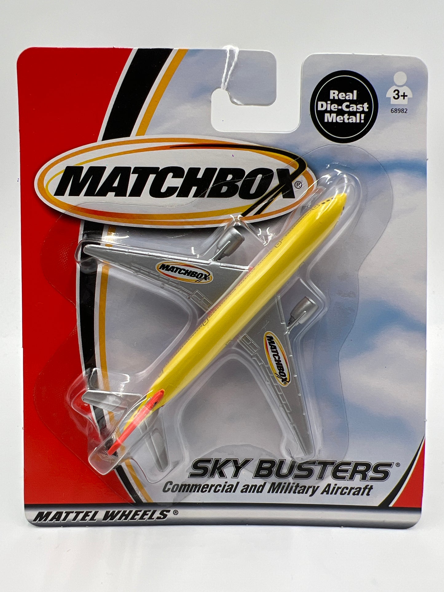Matchbox Sky Busters Commercial Matchbox Airlines Boeing 777-200 Yellow WW3