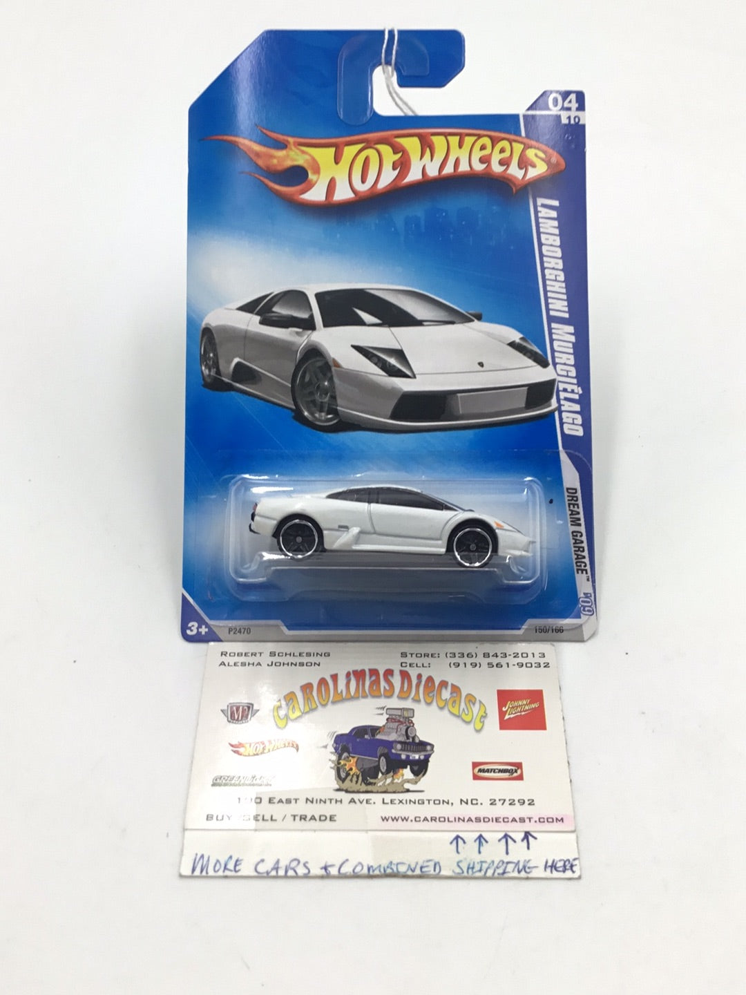 2009 Hot Wheels #150 Lamborghini Murcielago