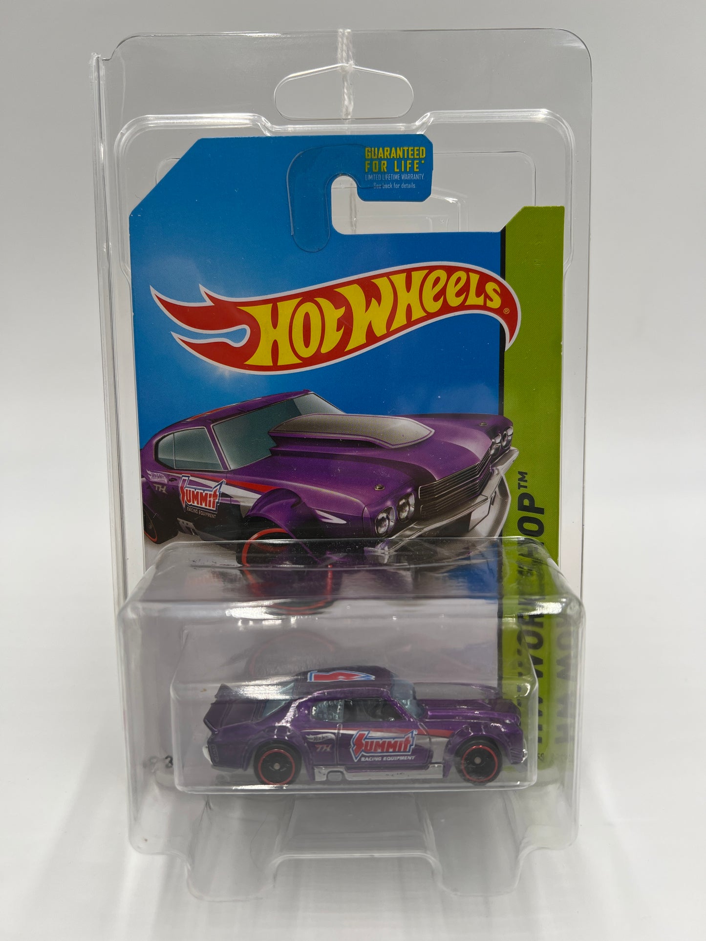 2014 Hot Wheels Super Treasure Hunt #243 70 Chevy Chevelle Summit Purple W/Protector
