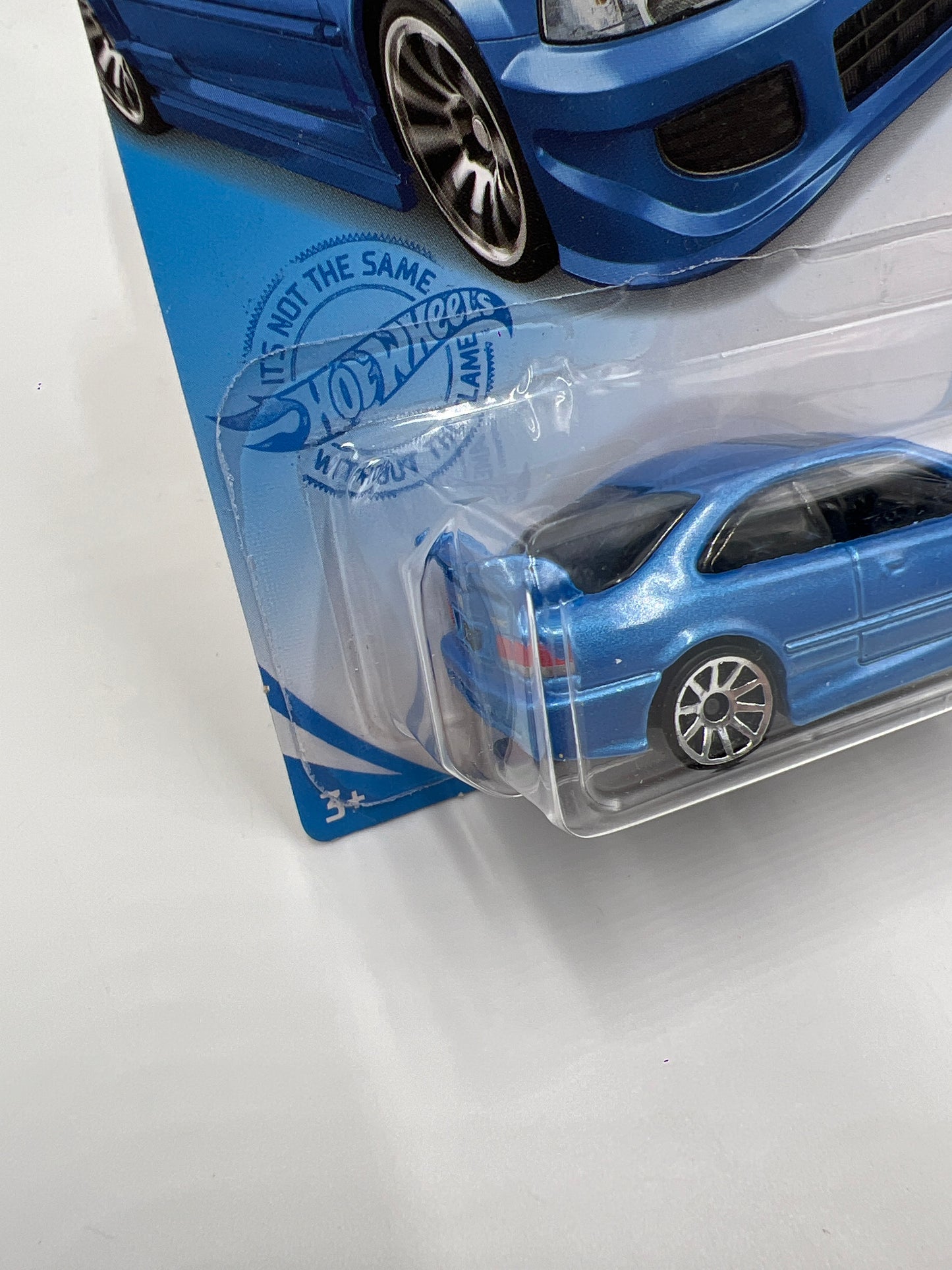 2021 Hot Wheels Factory Fresh #63 Honda Civic Si Blue Card Not Perfect 78A