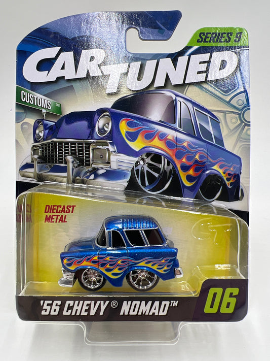 MGA Car Tuned Series 9 #6 56 Chevy Nomad Blue 178F