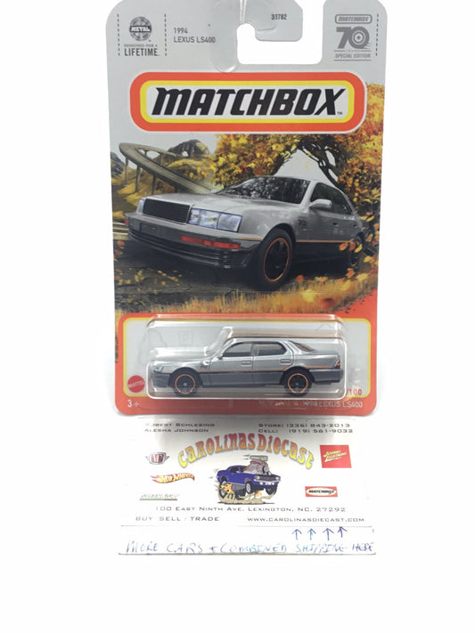 2023 matchbox 70 years #93 1994 Lexus LS400 TT1