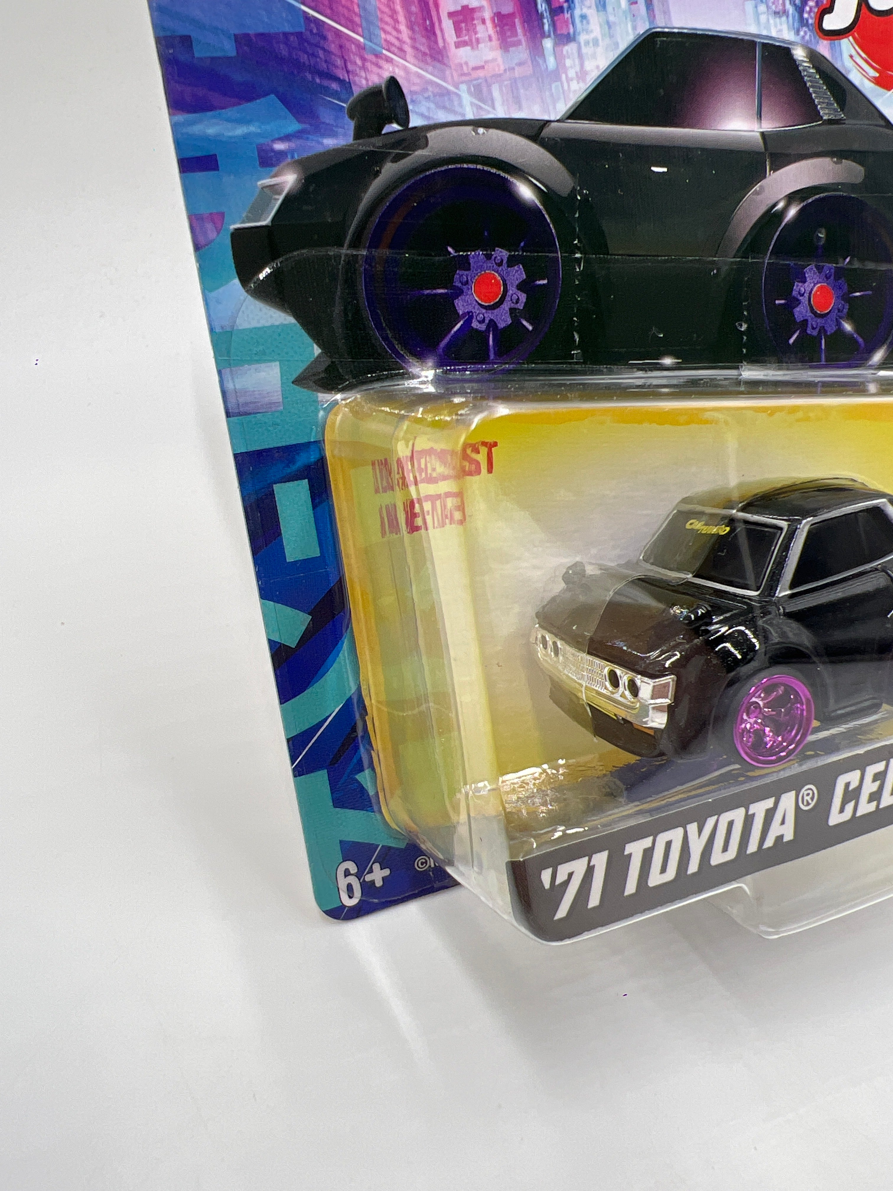 2025 MGA Car Tuned JDM Series 2 #7 71 Toyota Celica GT Black 178P